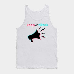 SAVE tiktoK KEEP tiktoK Tank Top